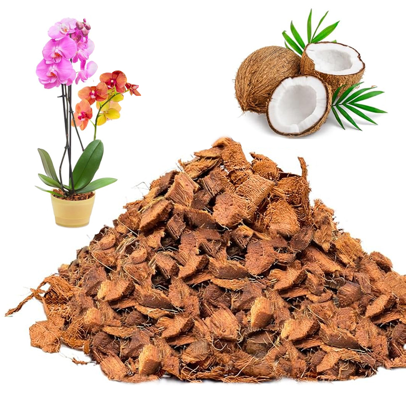 Sphagnum Moss Bag - Coconut Shell Fiber Granules - Natural