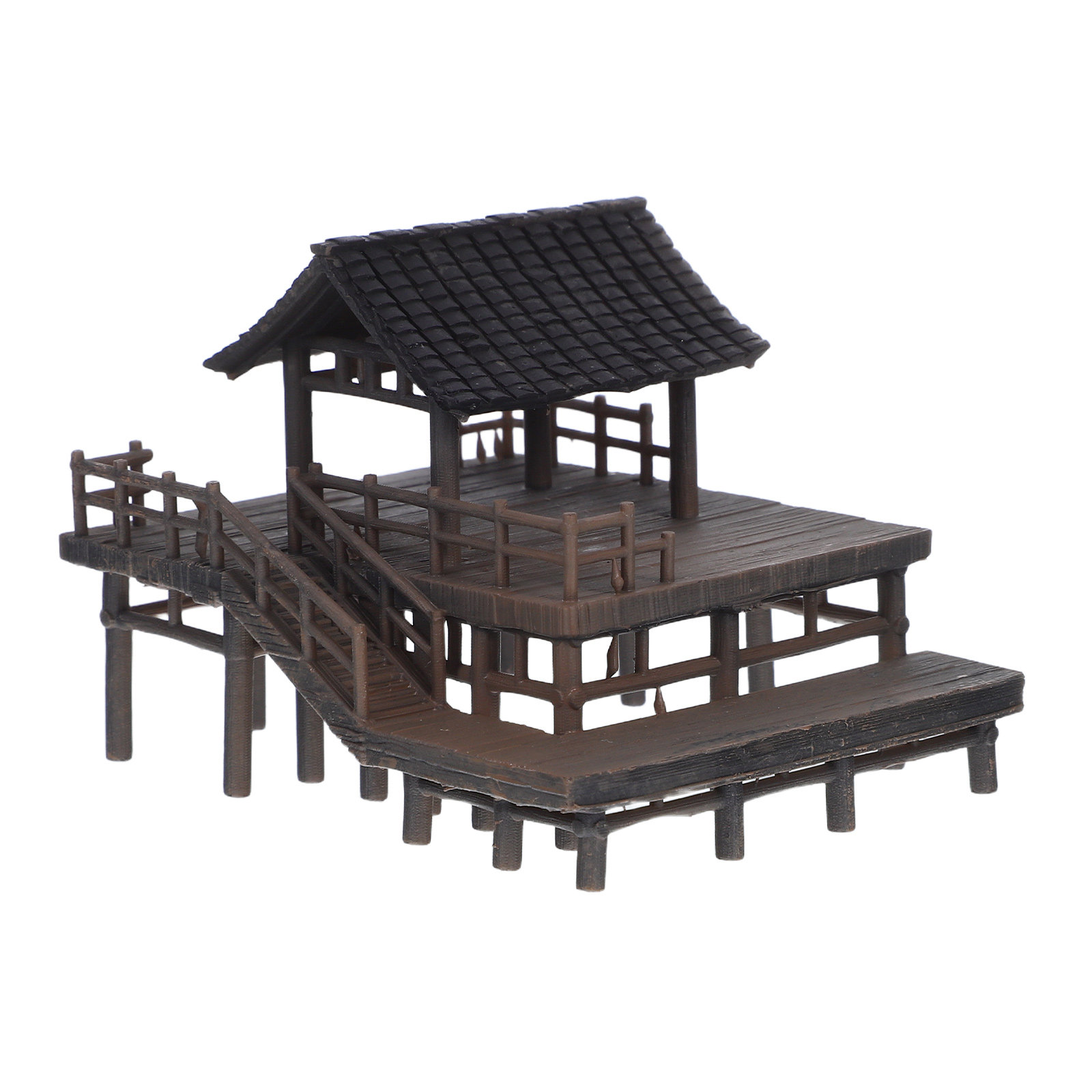 Intricate Mini Pavilion Statue - огляд і ціна Bonsai Garden Set Up