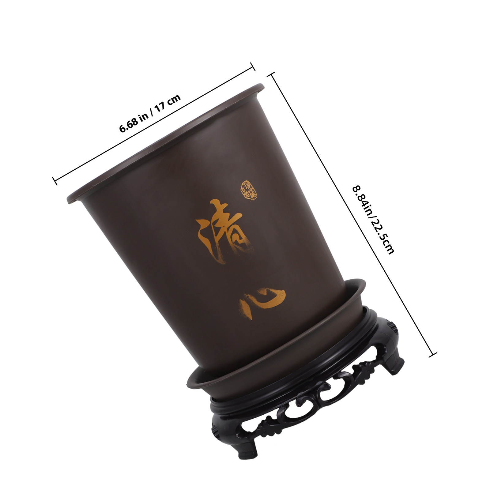 1Set Orchid Plant Pot with Tra - огляд і ціна Bonsai Garden Design