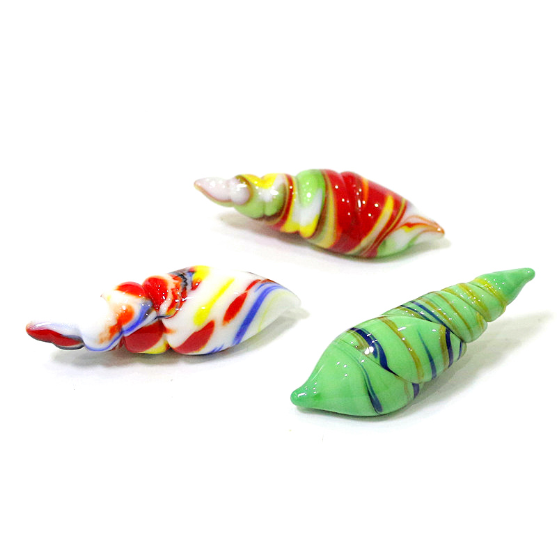 Cute Mini Glass Shell Conch Or - огляд і ціна Bonsai Garden Europe