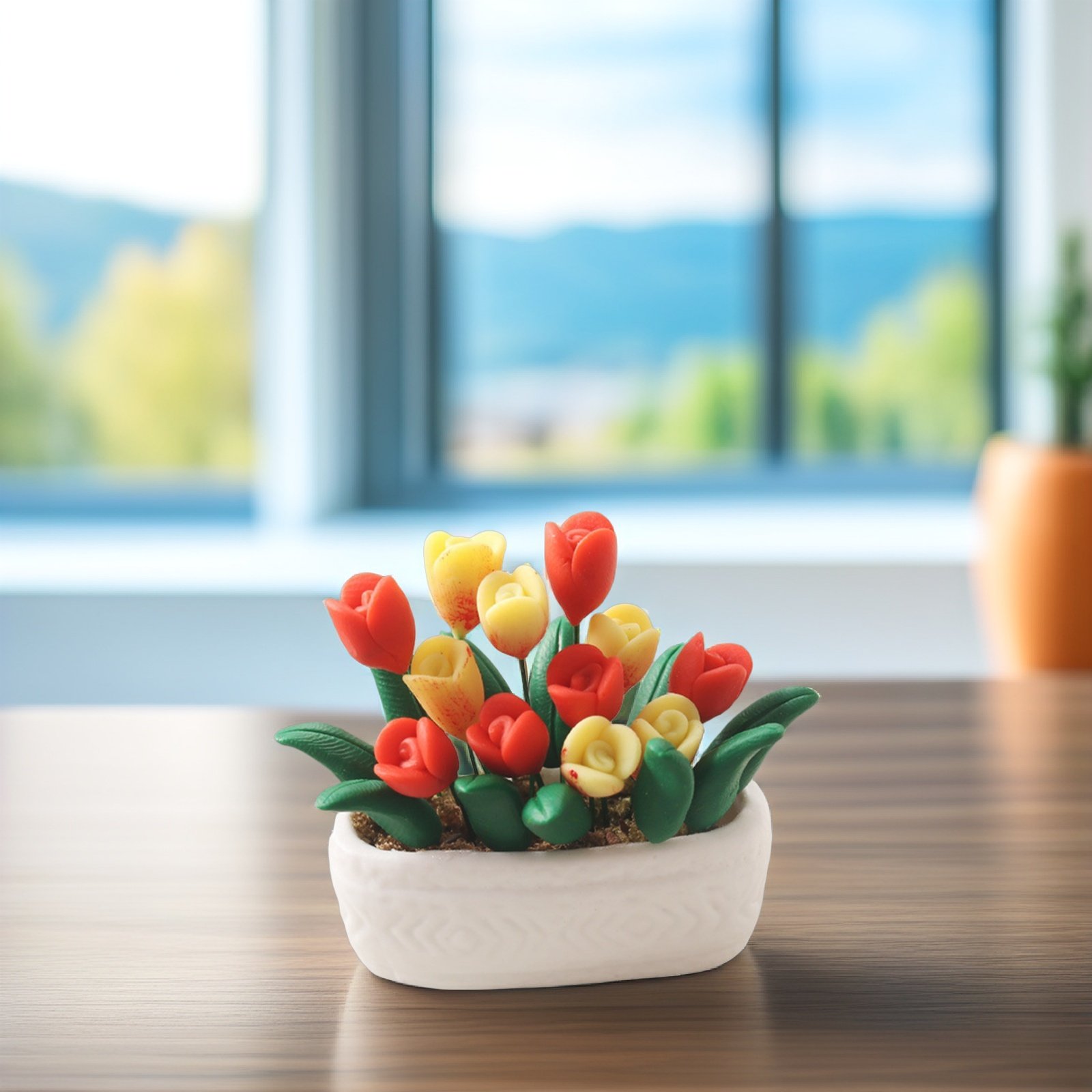 Mini Tulip Potted Plant Bright - огляд і ціна Bonsai Garden Europe