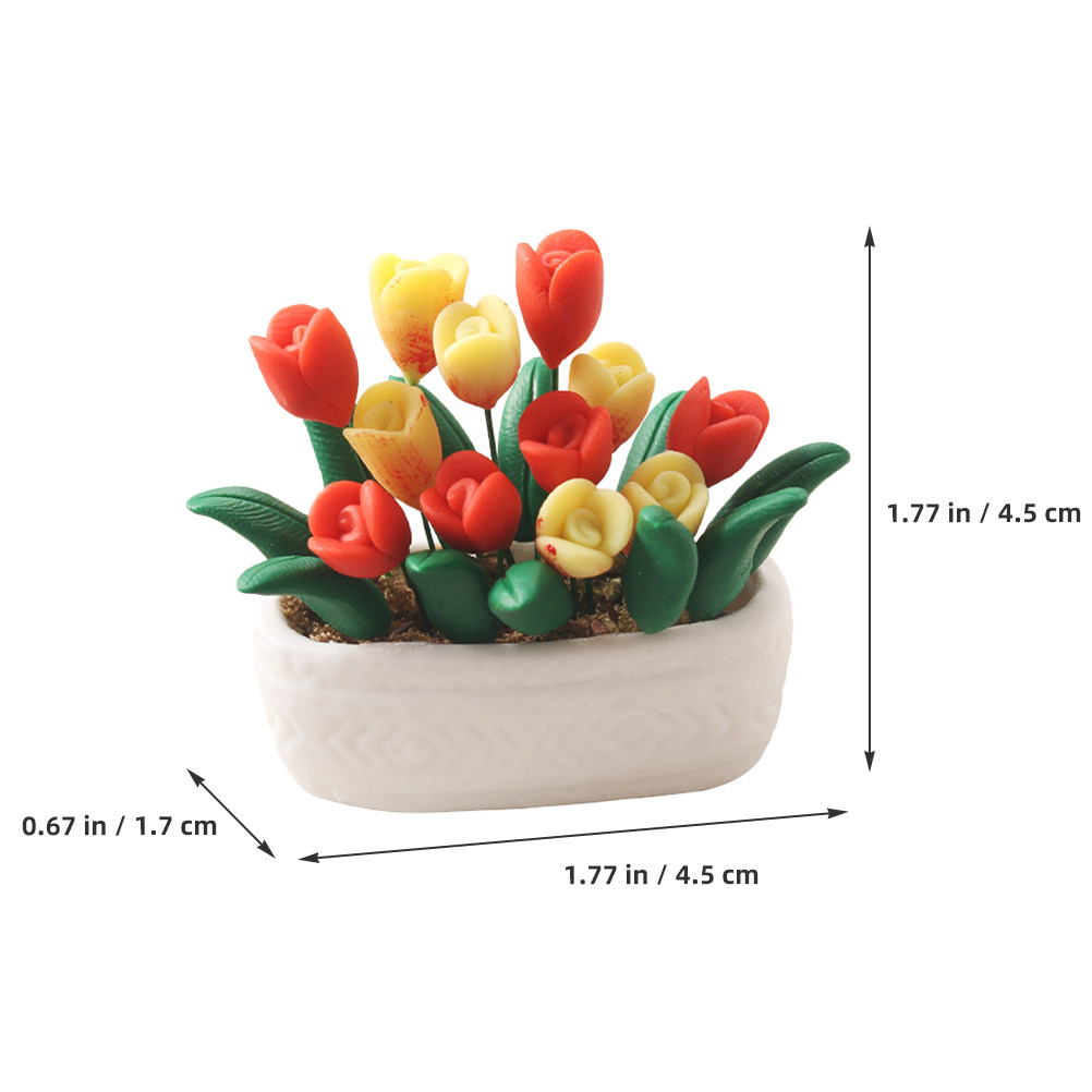 Mini Tulip Potted Plant Bright - огляд і ціна Bonsai Garden Europe