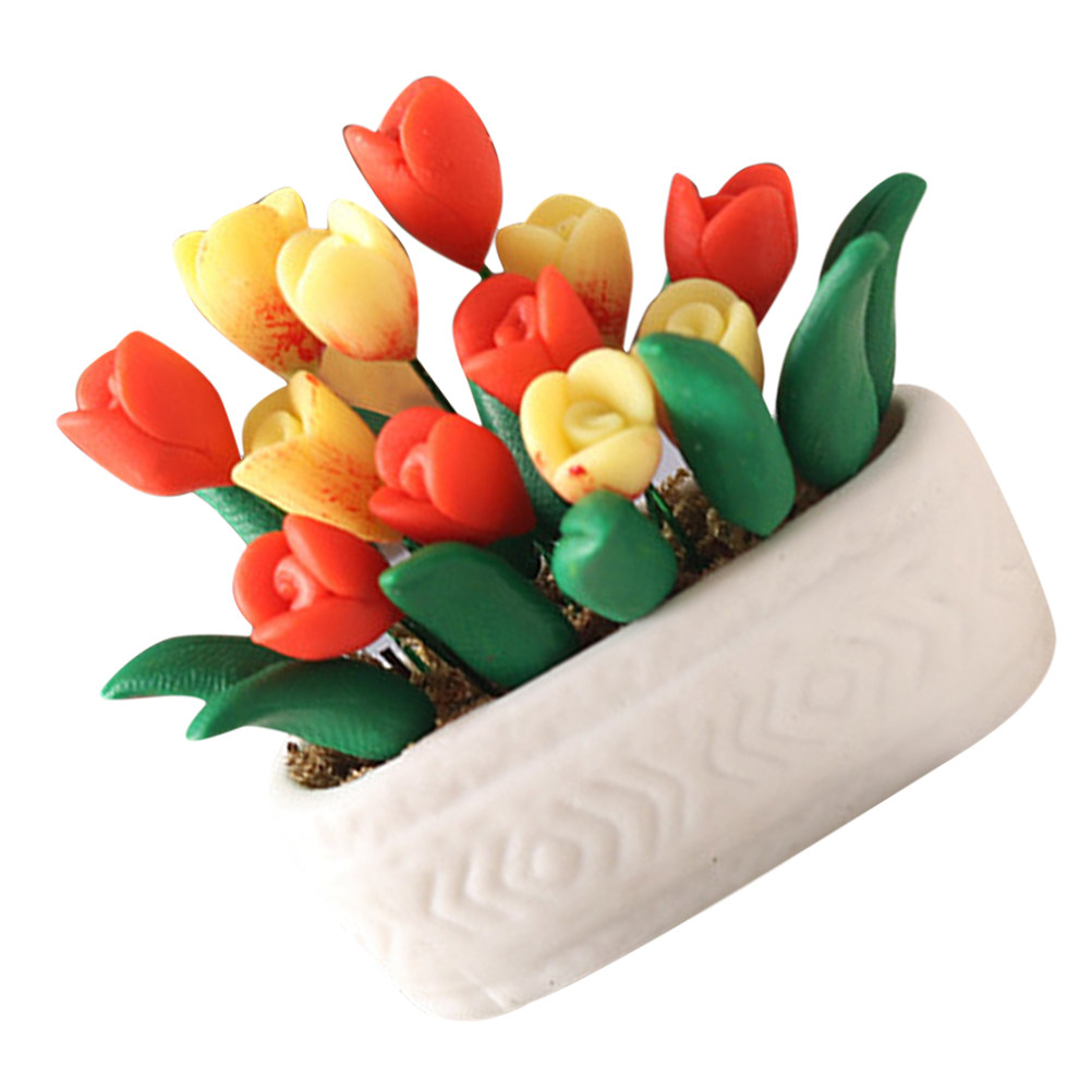 Mini Tulip Potted Plant Bright - огляд і ціна Bonsai Garden Europe