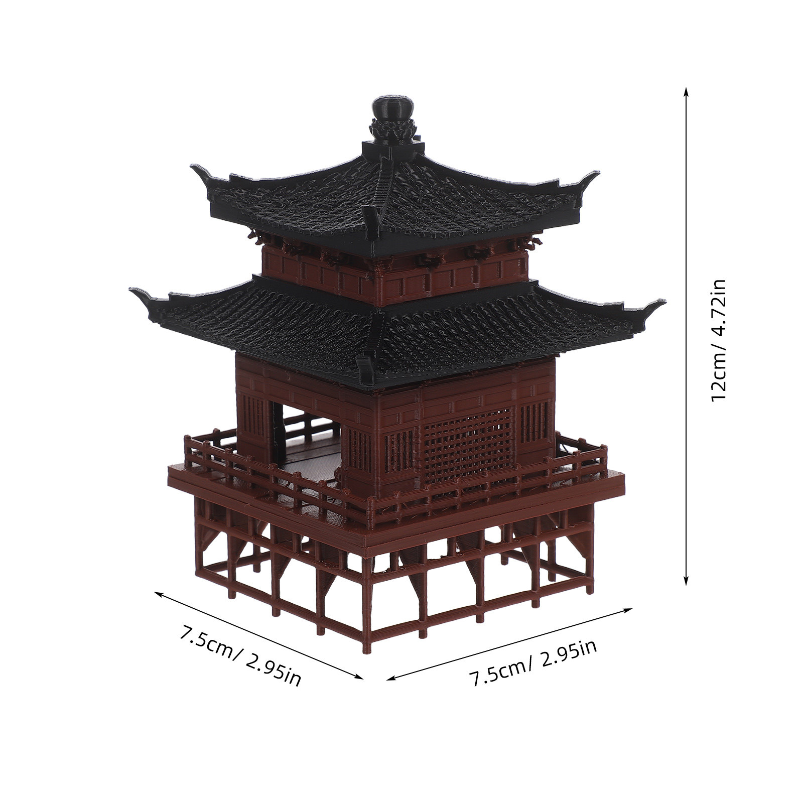 Compact Miniature Pavilion Orn - огляд і ціна Bonsai Garden Set Up