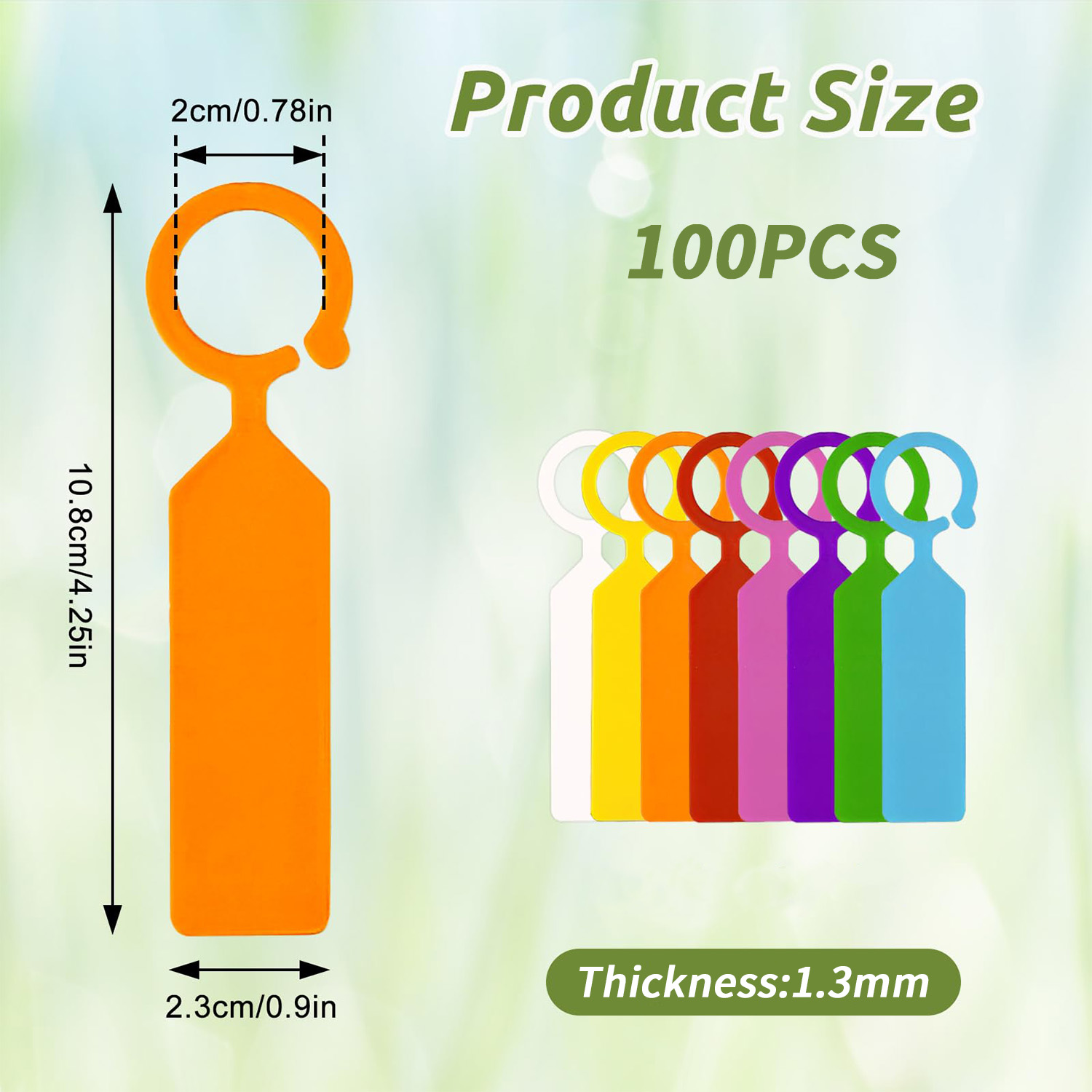 100PCS 10.7x2.3CM Plastic Gard - огляд і ціна Bonsai Garden Design