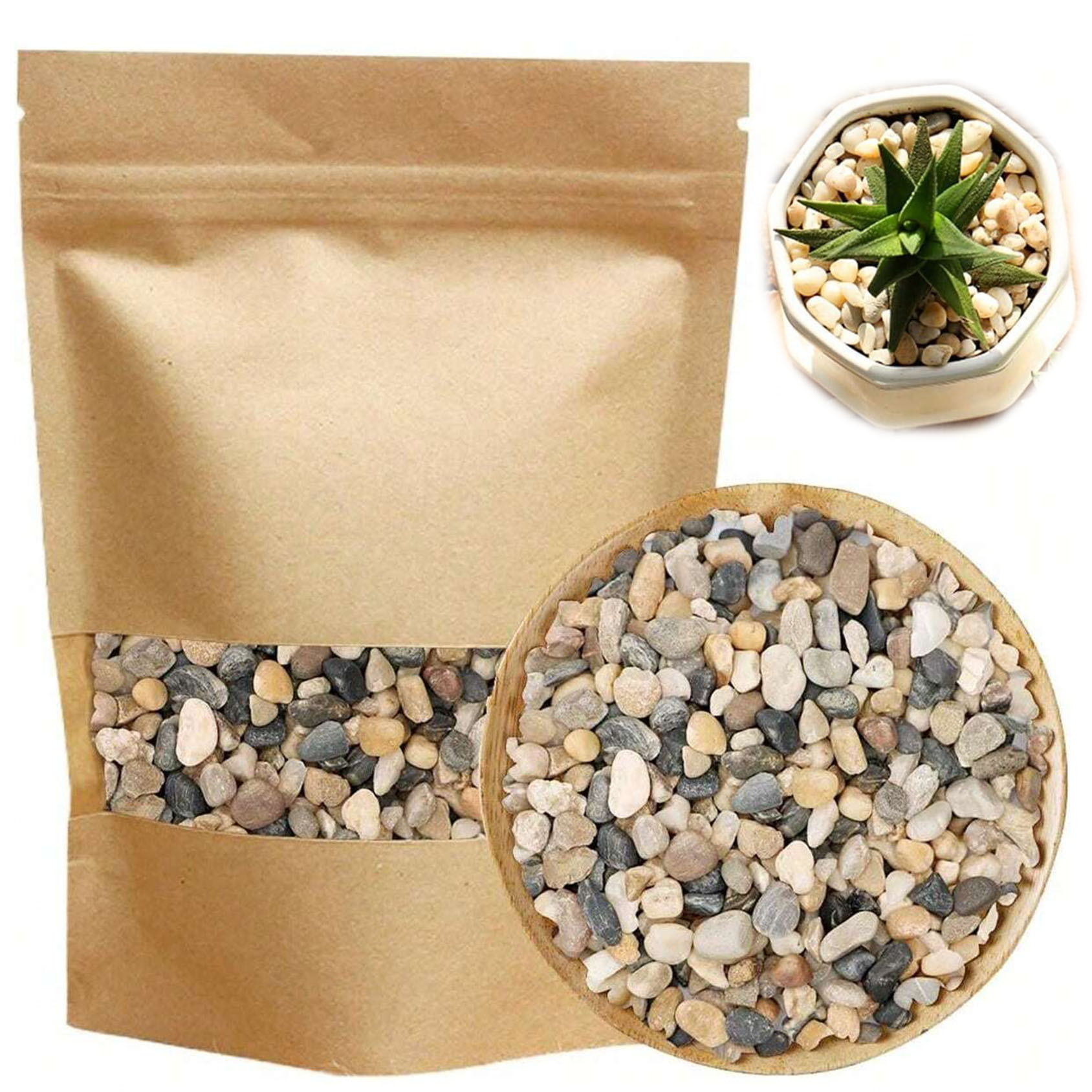 River Rocks Stones Natural Dec - огляд і ціна Sphagnum Moss Bag
