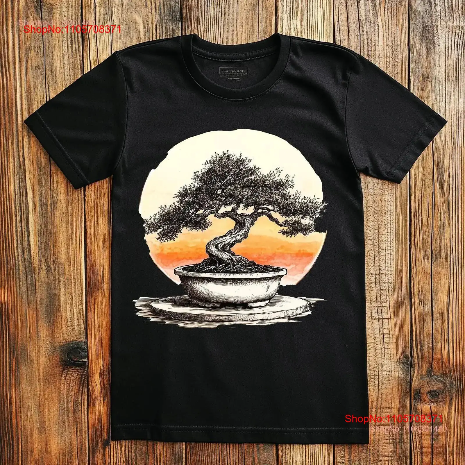 Japanese Bonsai Tree T Shirt Z - огляд і ціна Bonsai Garden Design