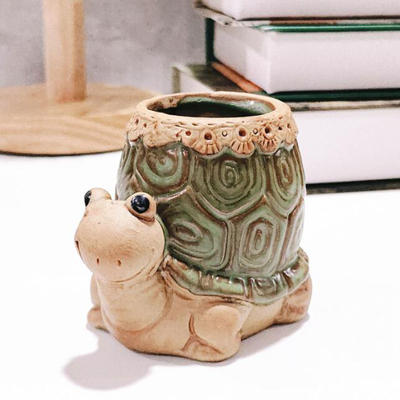 Cartoon Ceramic Snail Turtle A - огляд і ціна Bonsai Garden Europe